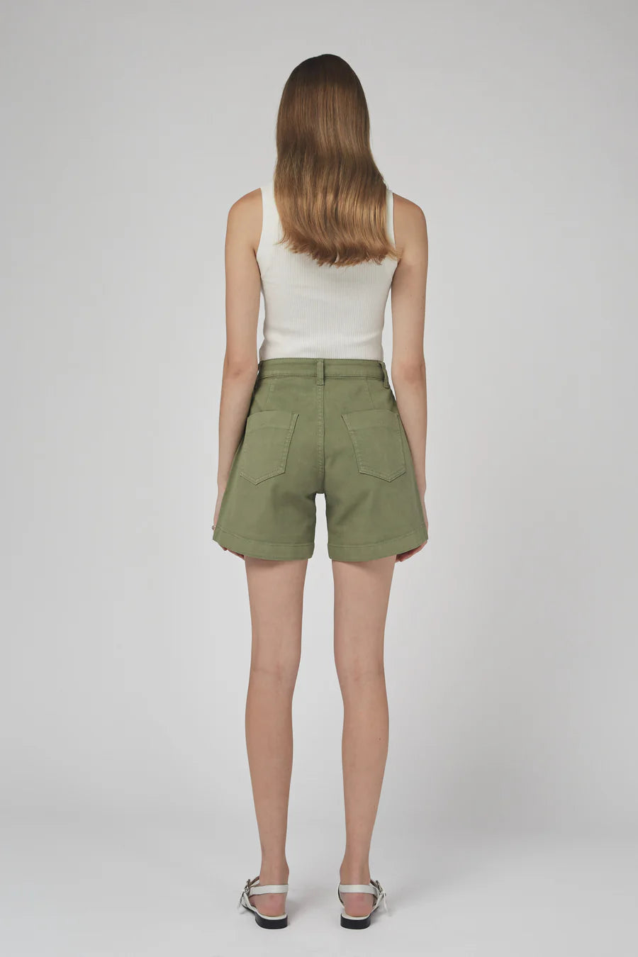 Dricoper Zaplin Oil Green Shorts