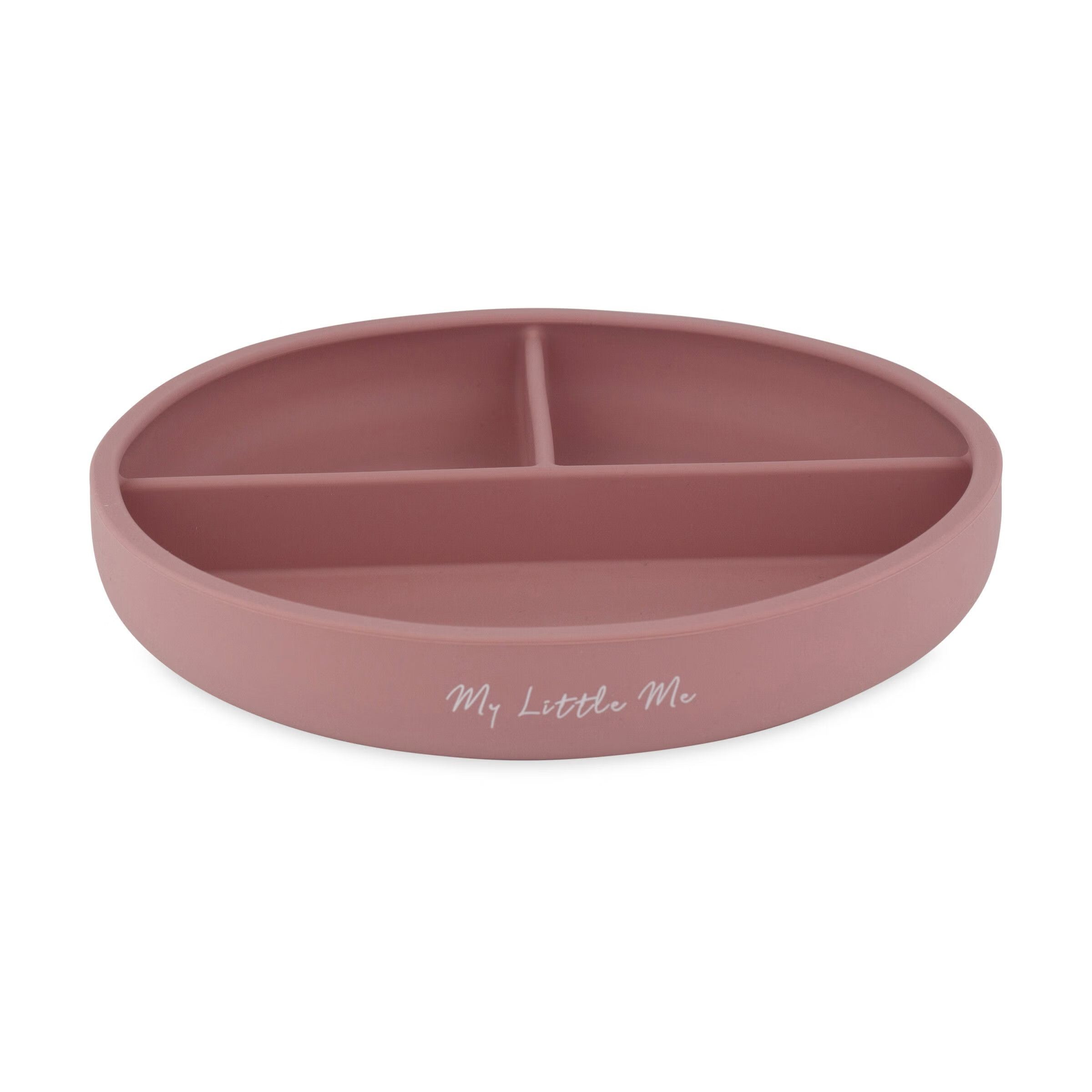 My Little Me Divided Suction Plate - Dusty Rose
