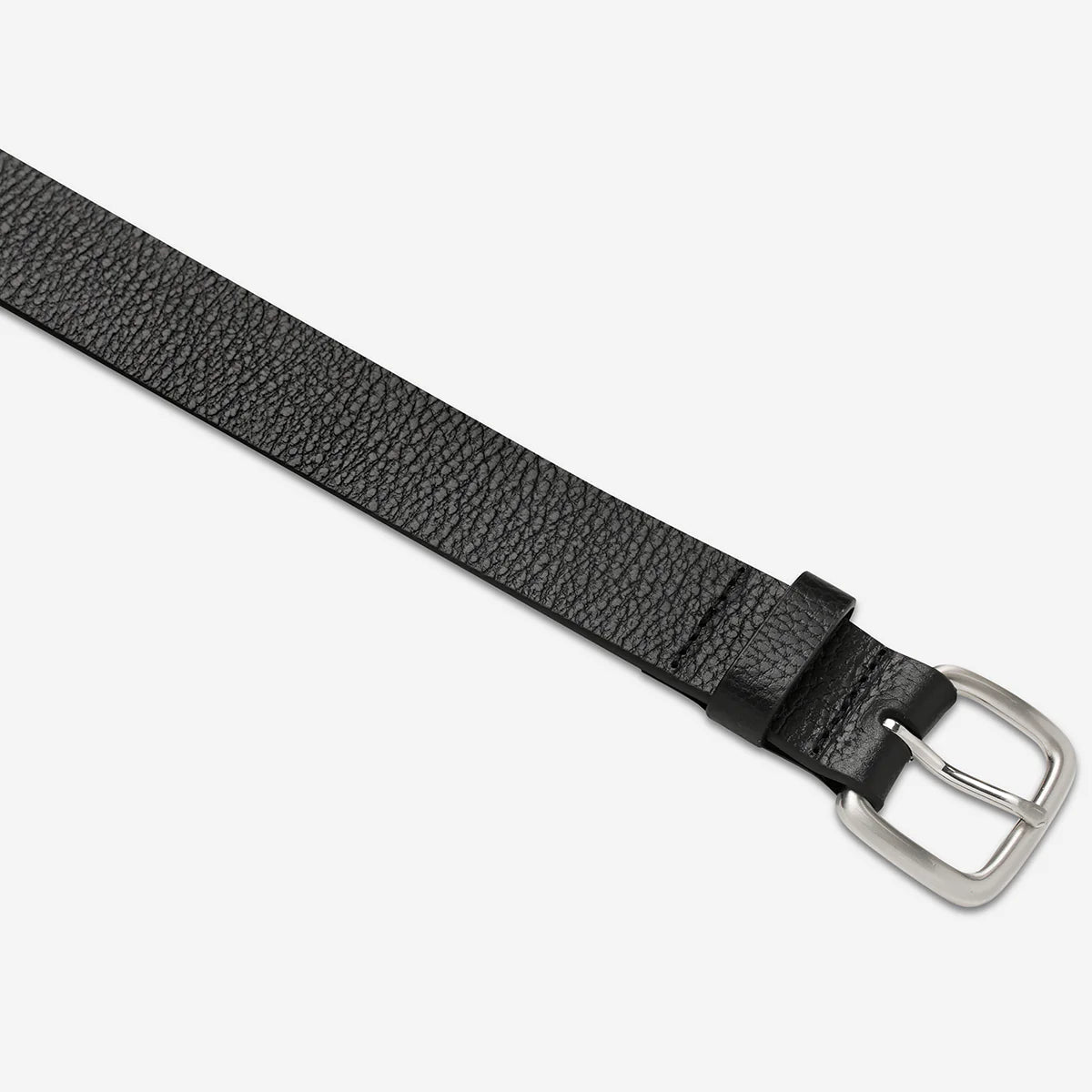 Status Anxiety Ease Up Belt Black/ Silver