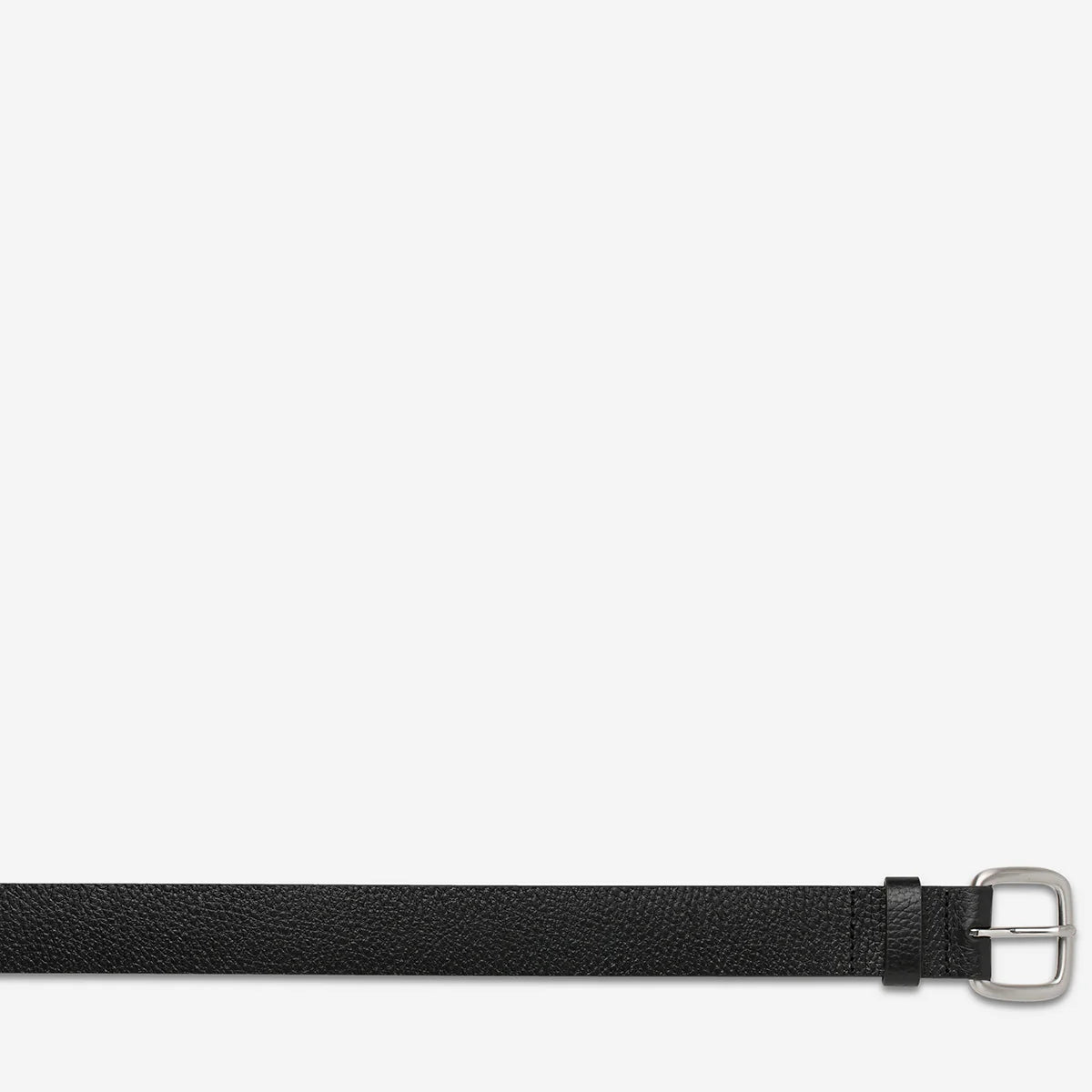 Status Anxiety Ease Up Belt Black/ Silver