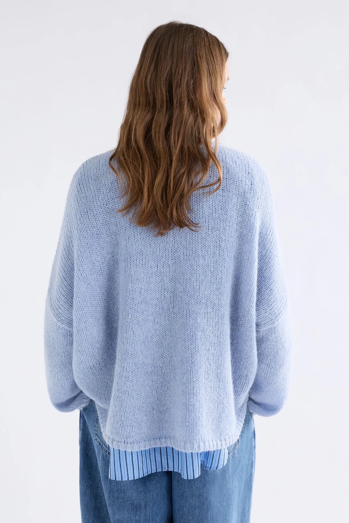 Elk Agna Sweater Pearl Blue