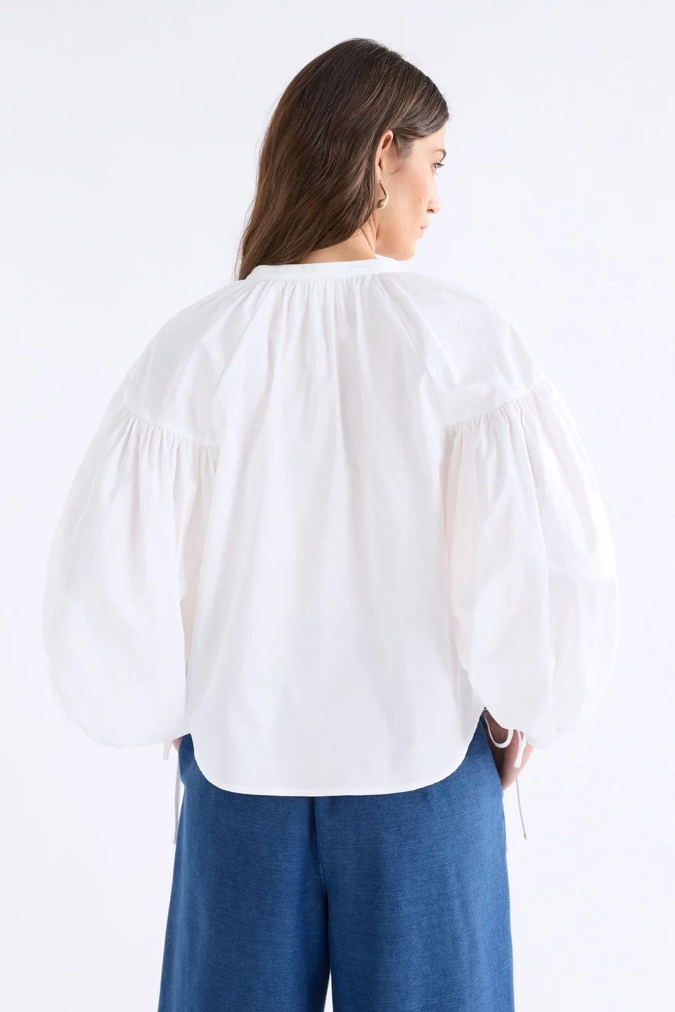 Elk Eller Shirt White