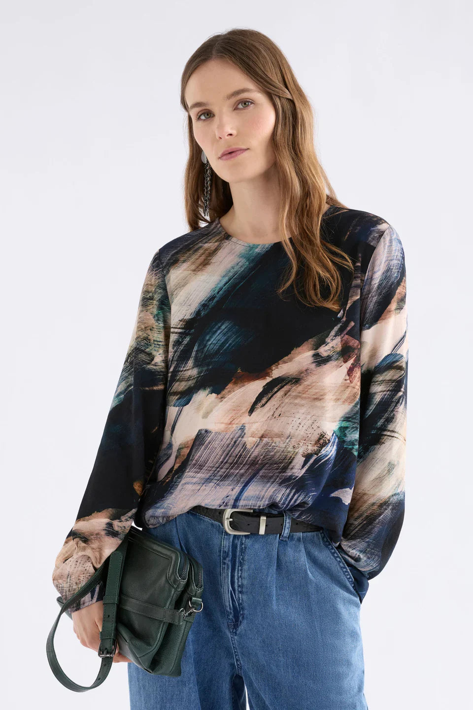 Elk Sofi Top Holte Print