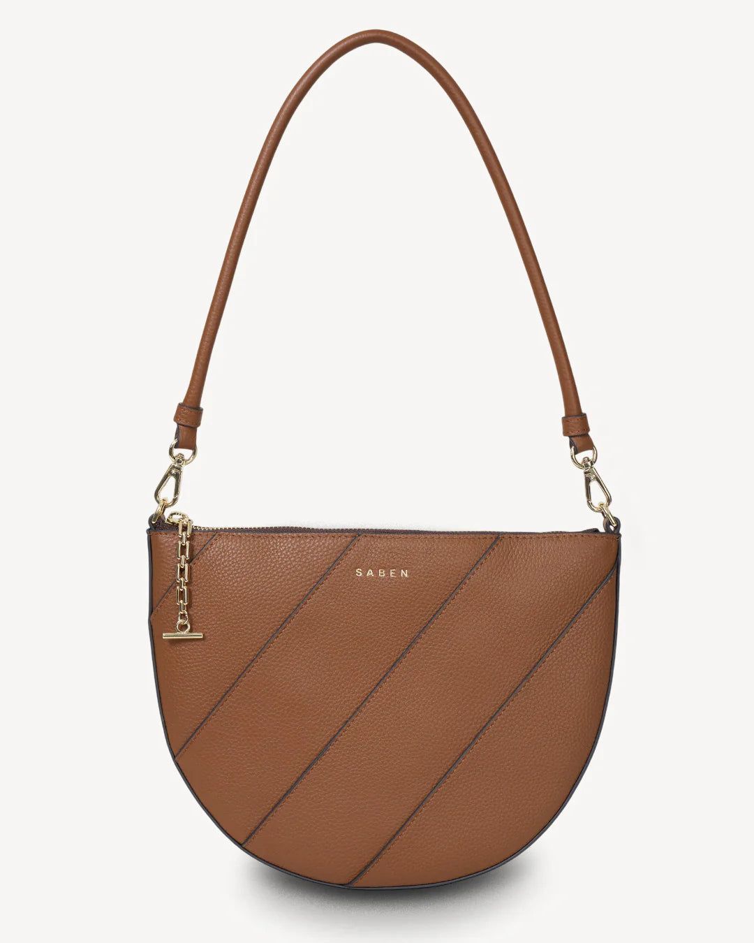 Saben Gani Shoulder Bag Tan Bias