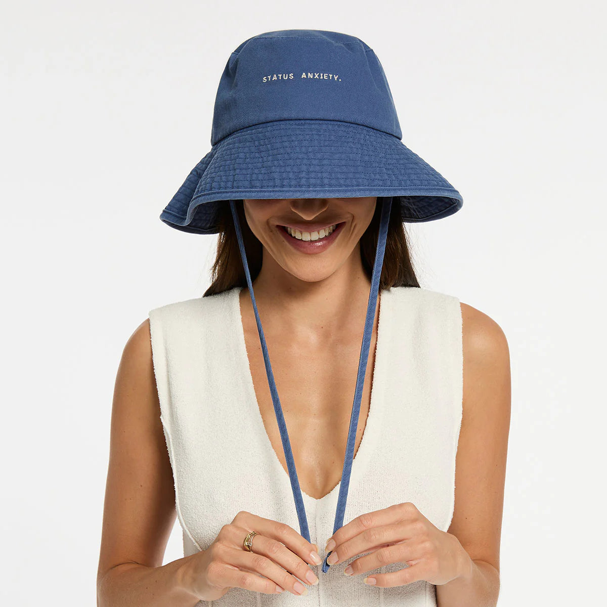 Status Anxiety Golden Days Sunhat - French Blue