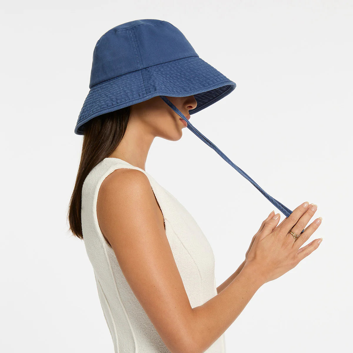 Status Anxiety Golden Days Sunhat - French Blue