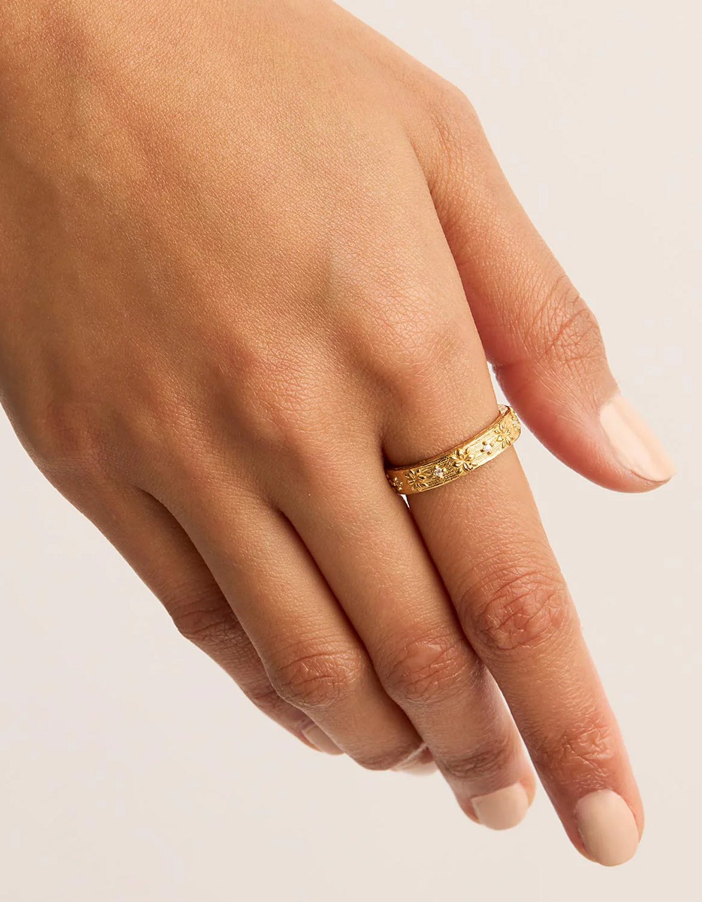 By Charlotte Live in Grace Ring Gold