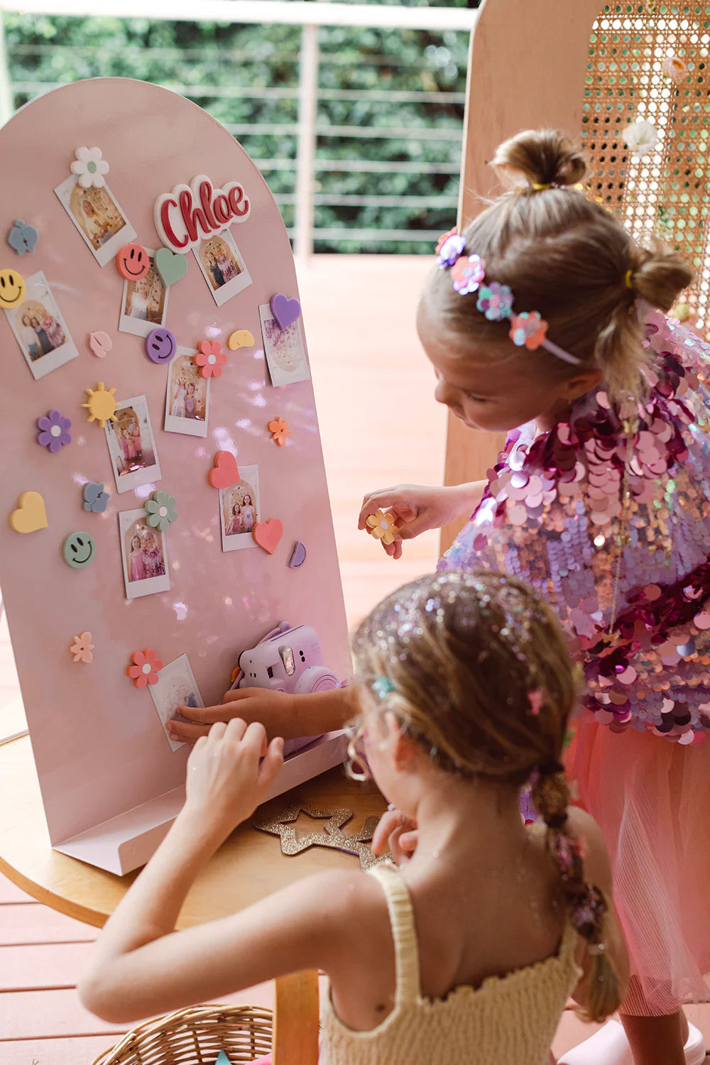 Growme Moodyboard Magnetic Board - Blush Pink