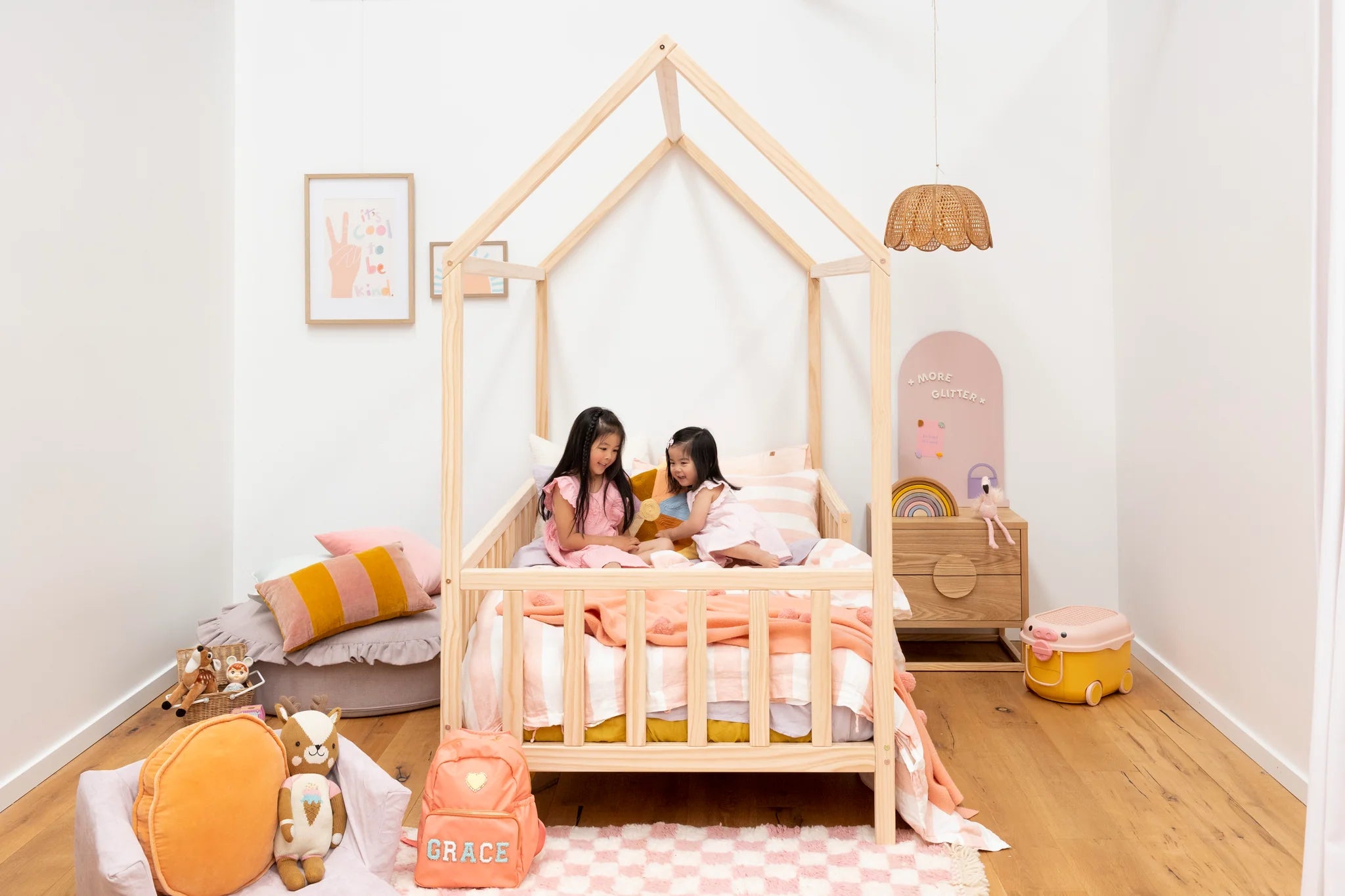 Growme Moodyboard Magnetic Board - Blush Pink