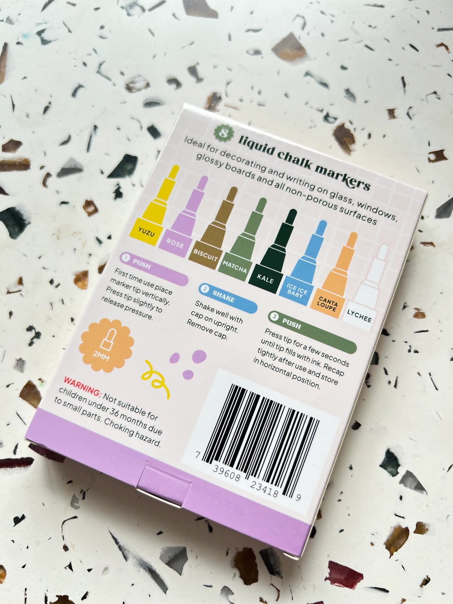 Growme Pastel Chalk Pens - 8 Pack