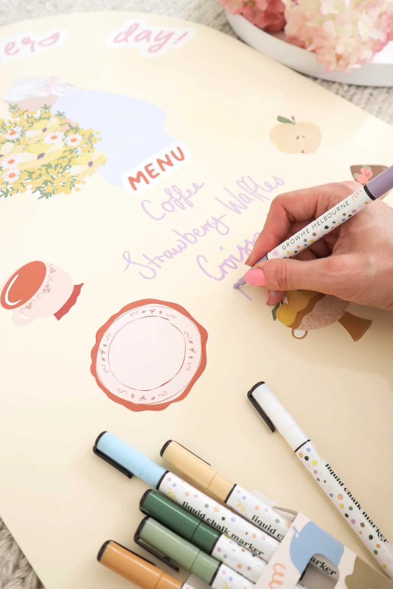 Growme Pastel Chalk Pens - 8 Pack