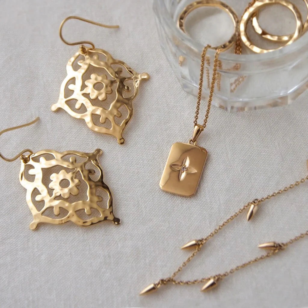 Murkani Gypsy Earrings - Gold