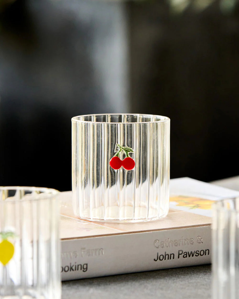 Robert Gordon Haven Glass Tumbler / Cherry