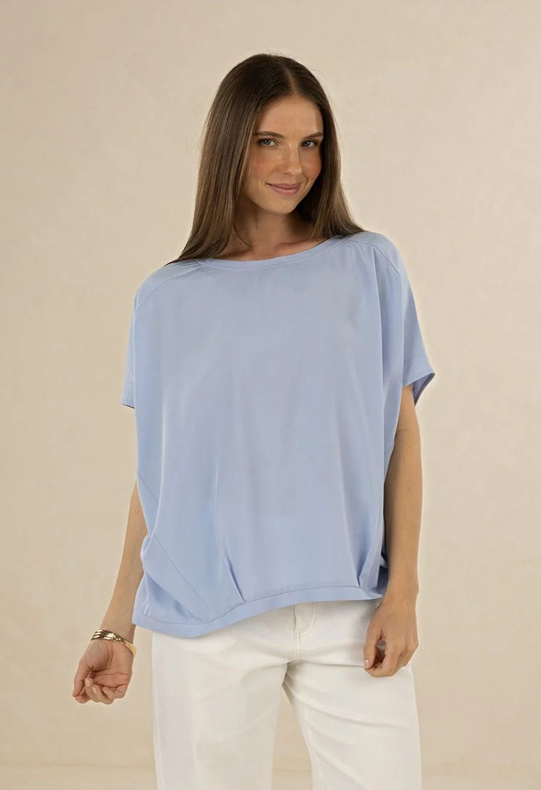 Humidity Lush Top Periwinkle