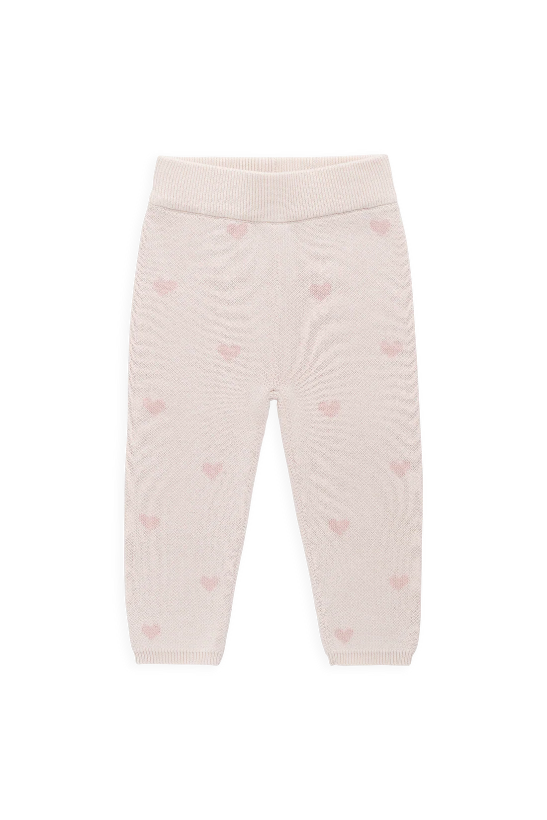 Jamie Kay Kate Legging - Kate Heart Jacquard Cotton Candy