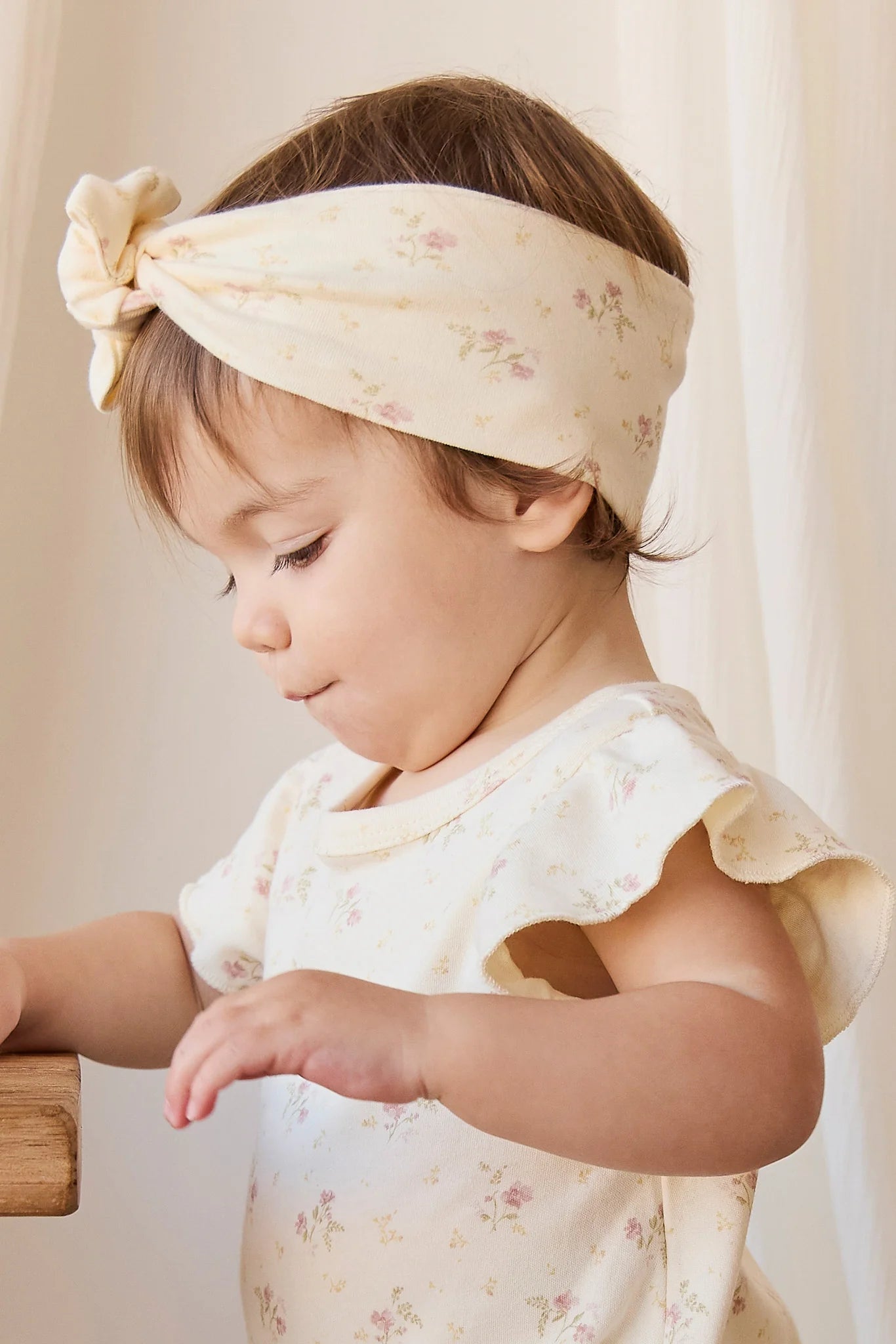 Jamie Kay Organic Cotton Sage Onepiece - Thelma Parchment