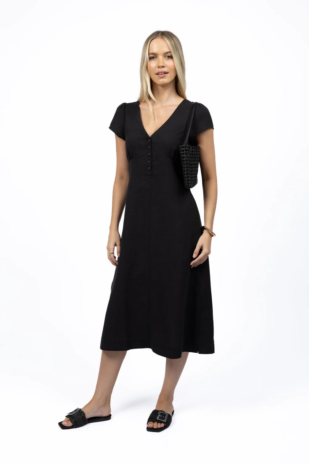 Humidity Jorja Dress Black