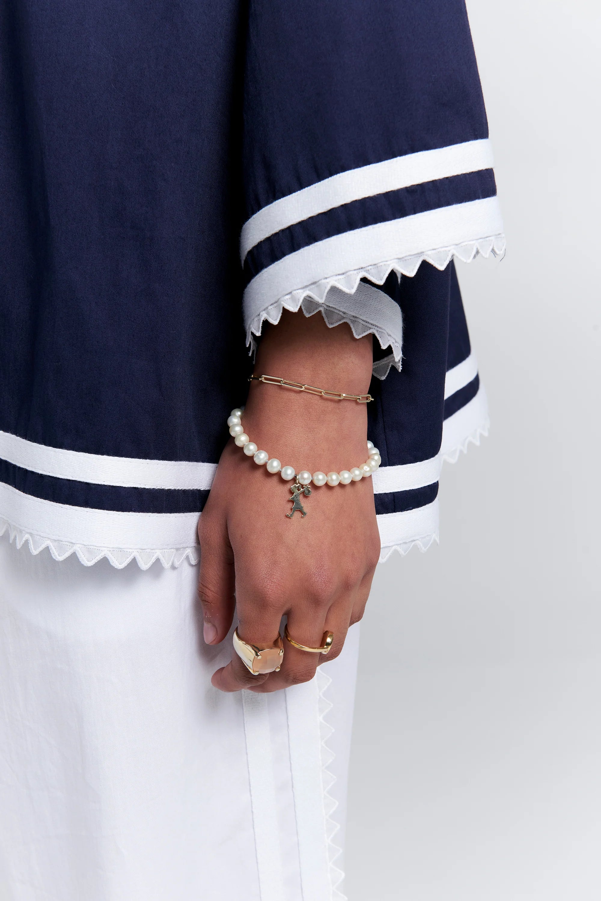 Karen Walker Campus Shirt Navy