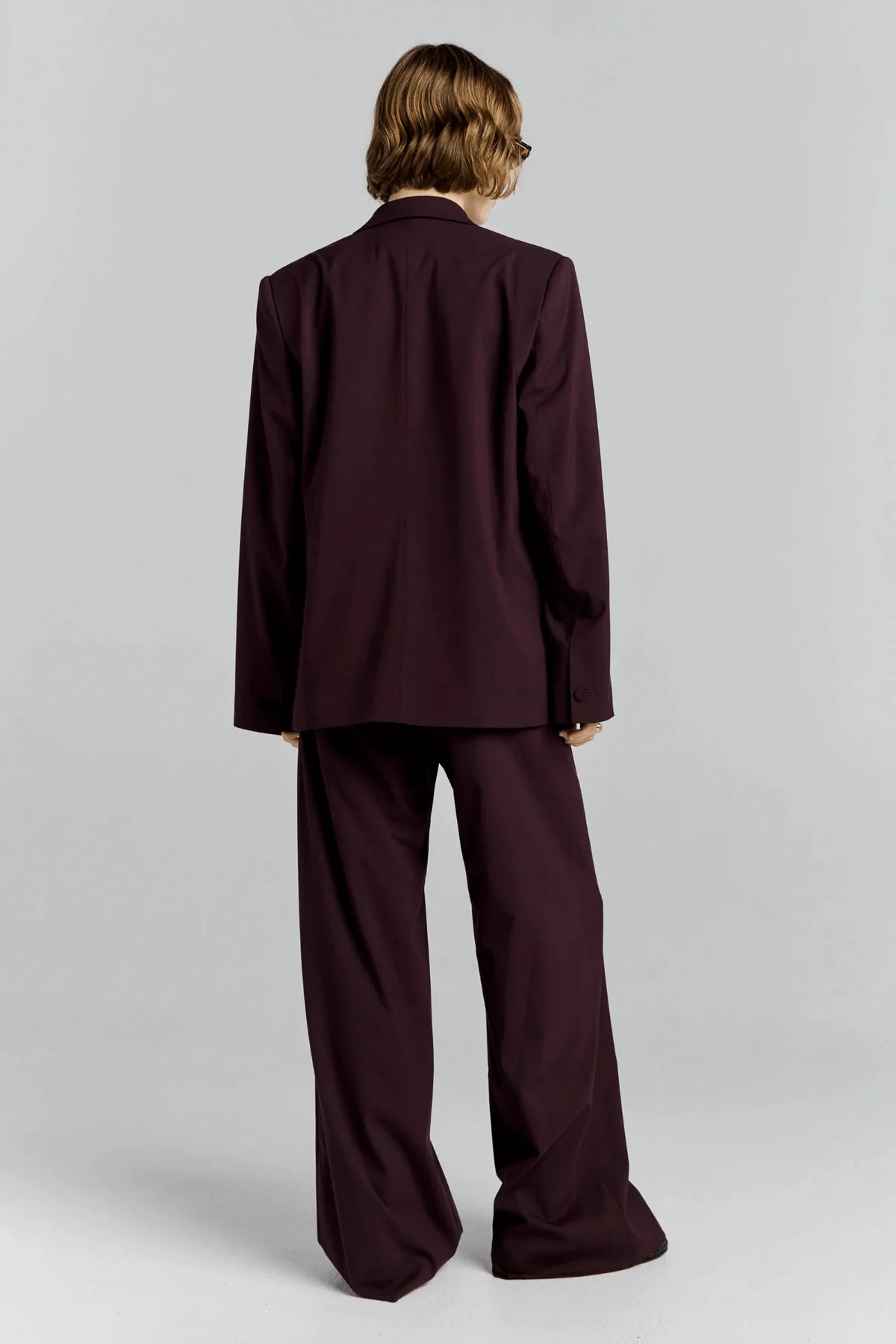 Karen Walker Frontier Jacket Plum