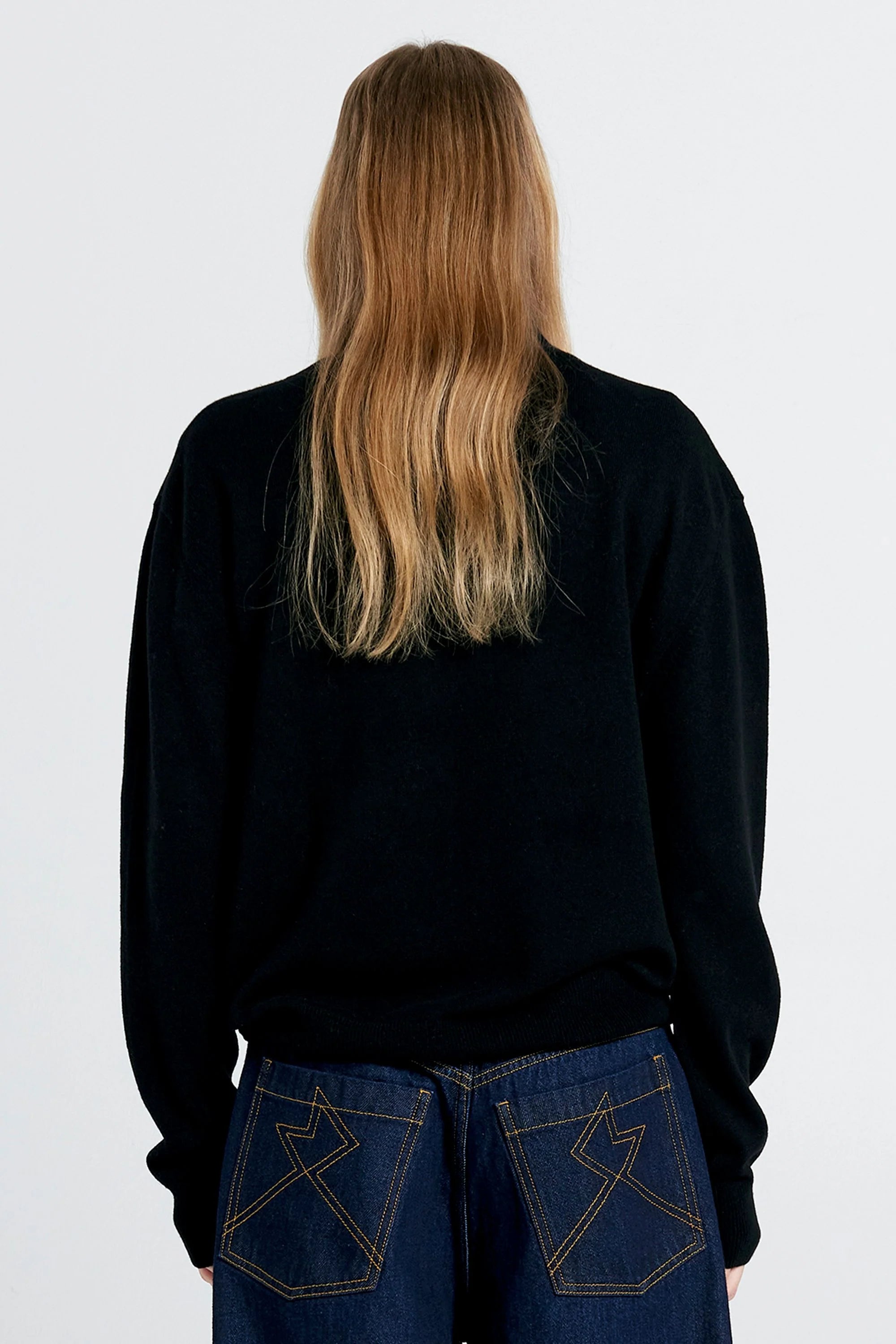 Karen Walker Margot Sweater Black