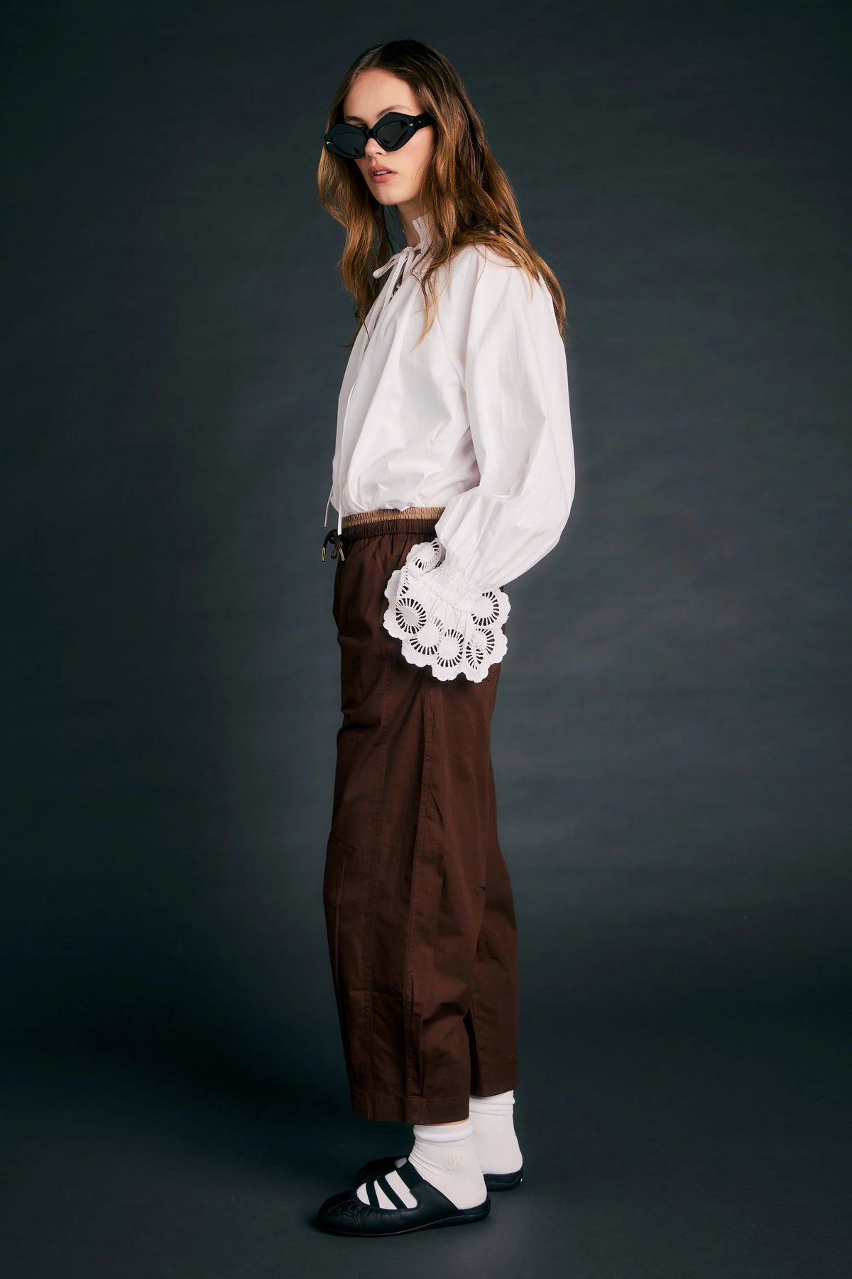 Karen Walker Maverick Pants Chocolate