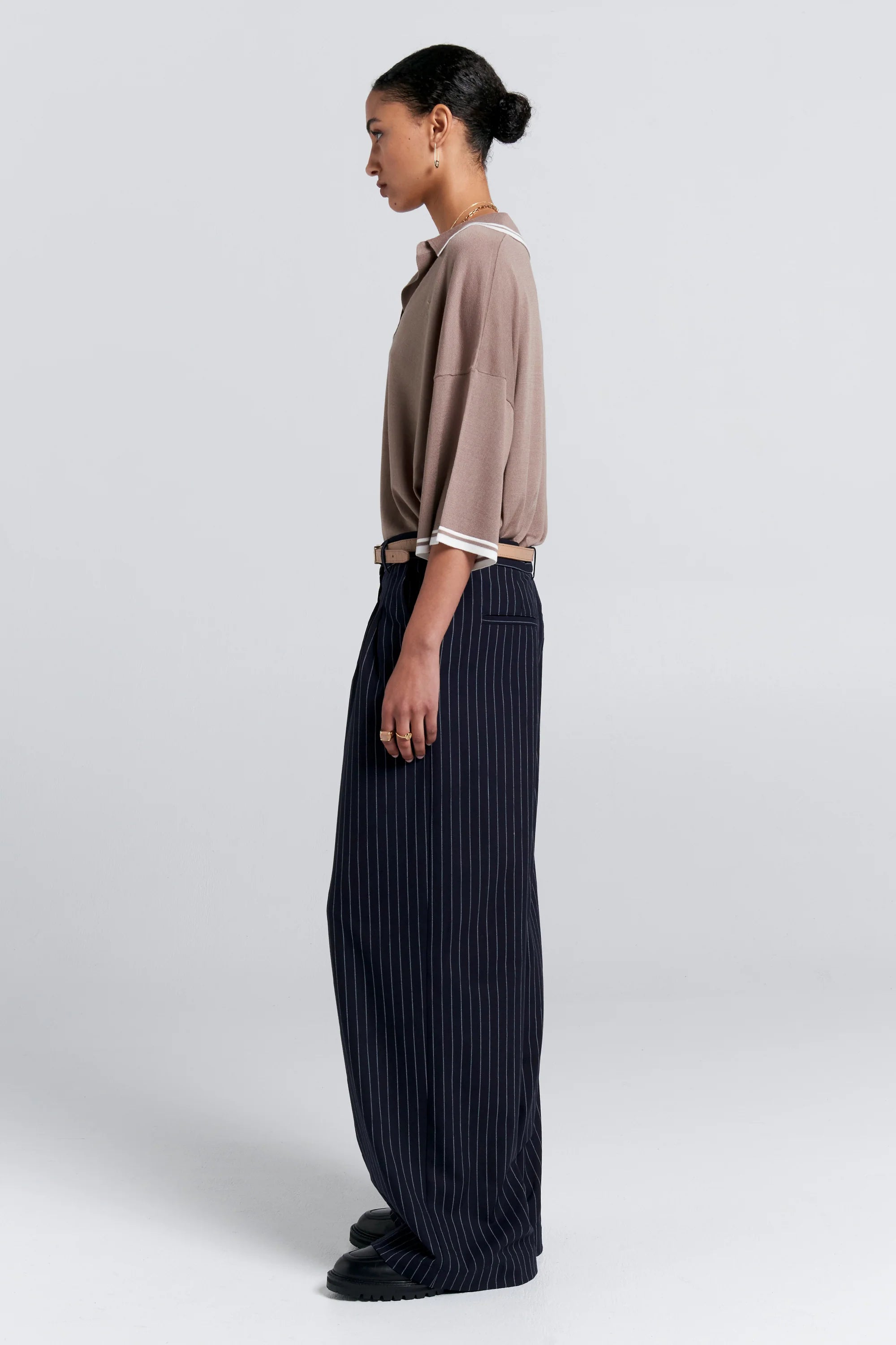 Karen Walker Walker Trousers Navy