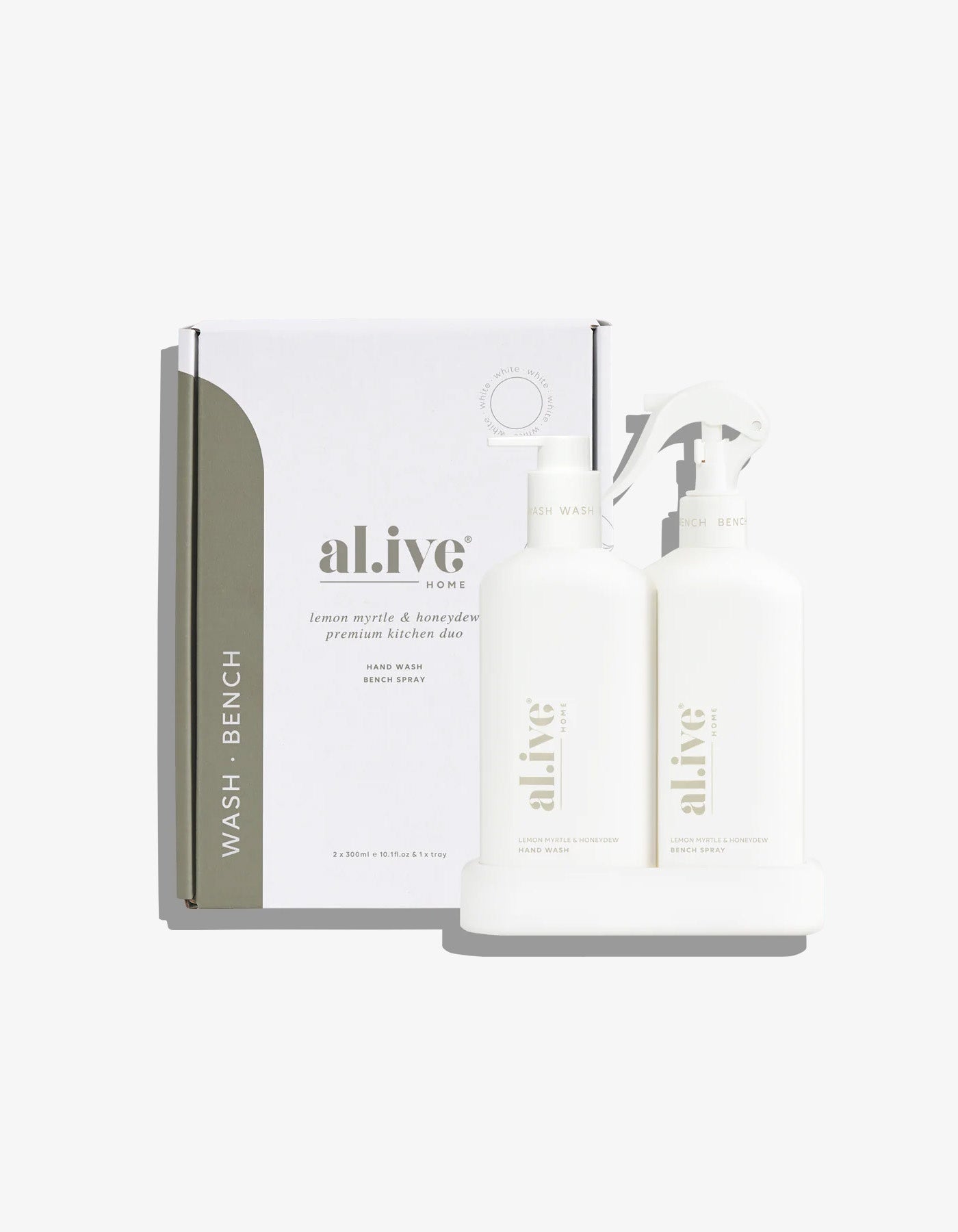 al.ive Kitchen Duo Hand Wash & Spray - Lemon Myrtle & Honeydew