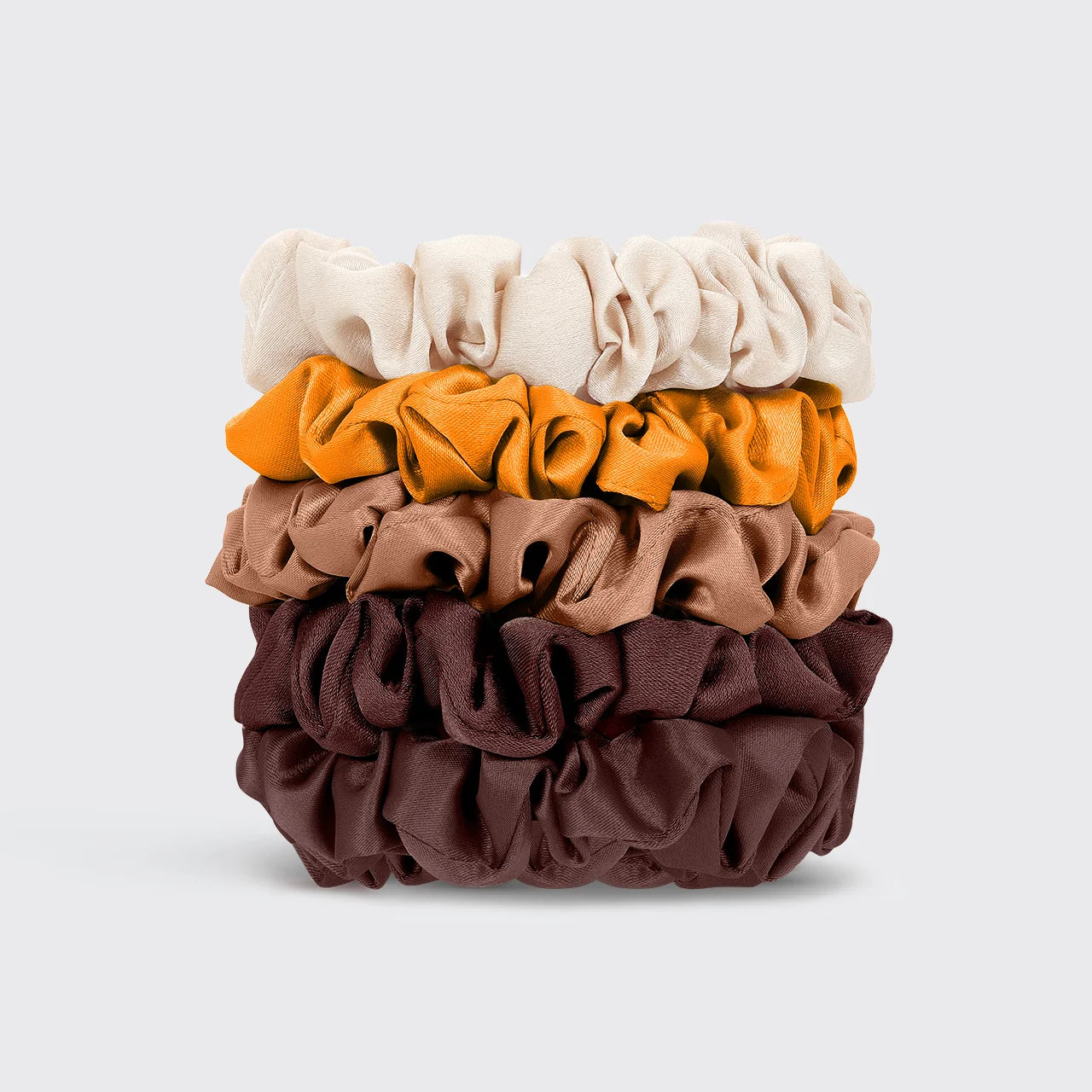 Kitsch Satin Petite Scrunchies 5 pc Set Sedona