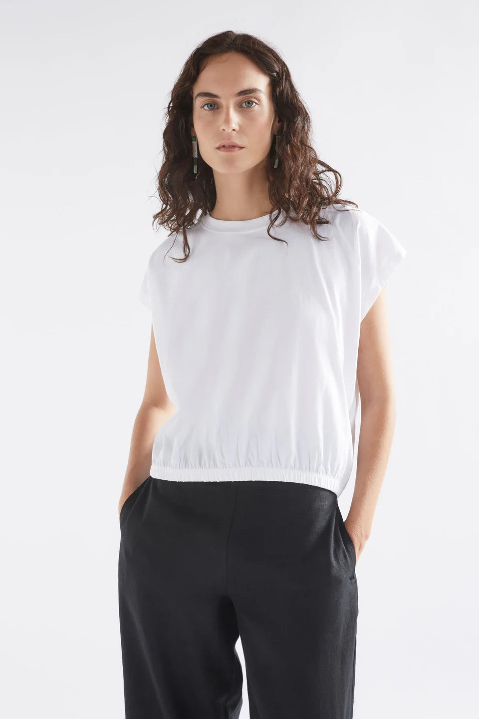 ELK Kruis Tee White