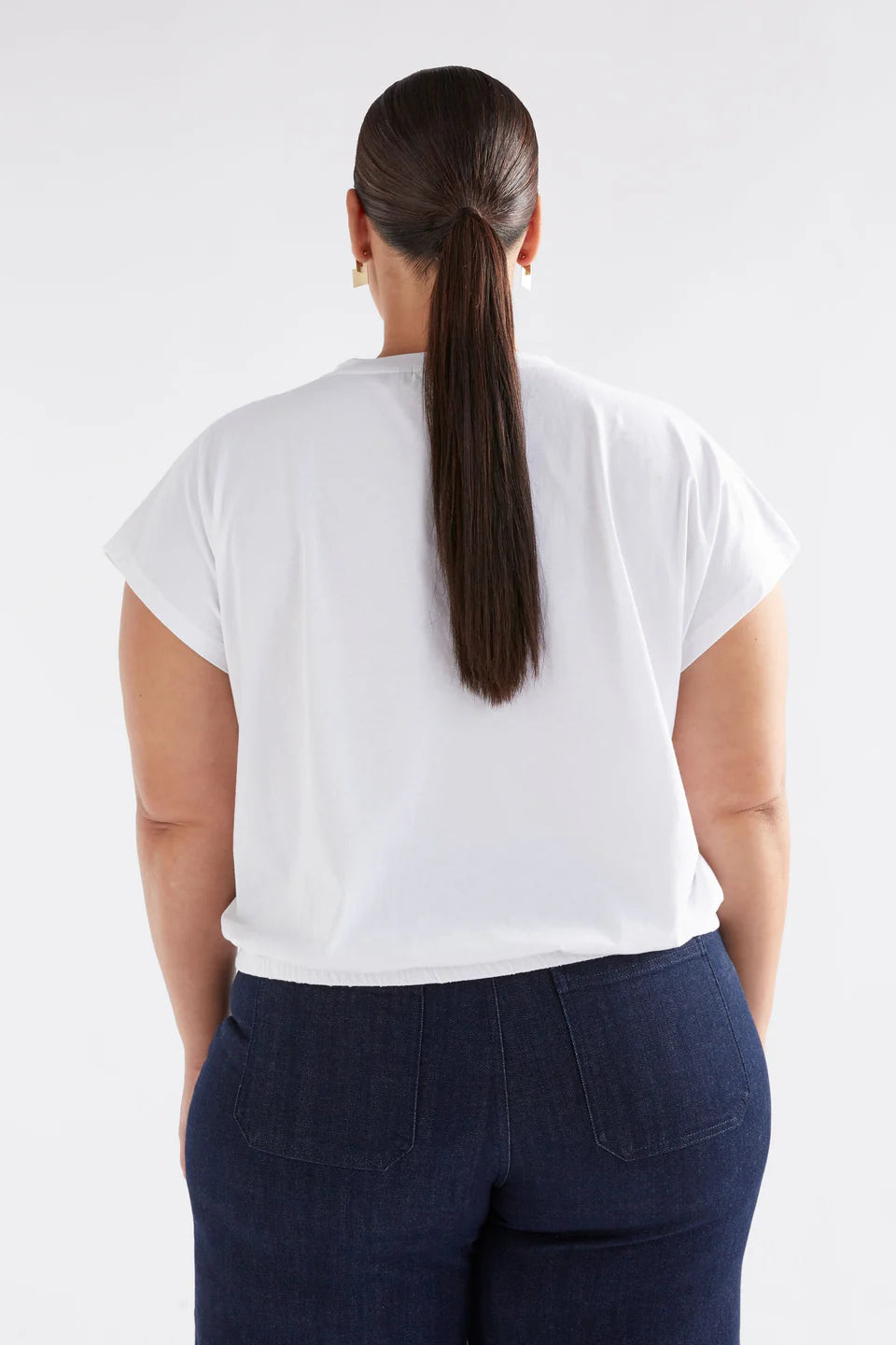 ELK Kruis Tee White