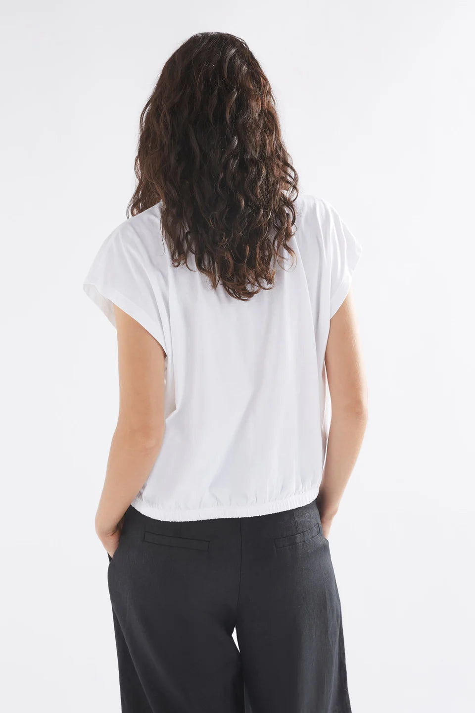 ELK Kruis Tee White