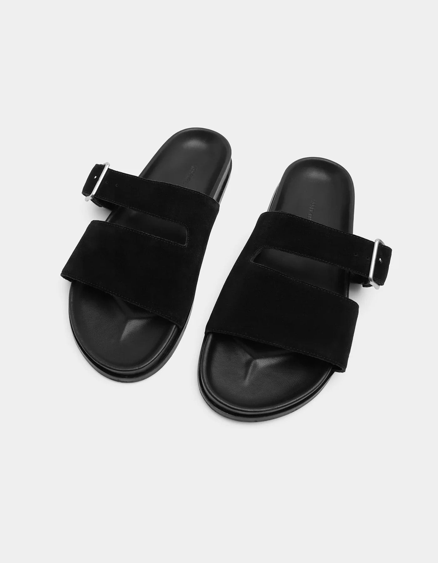 Assembly Label Kyah Slide Black Suede