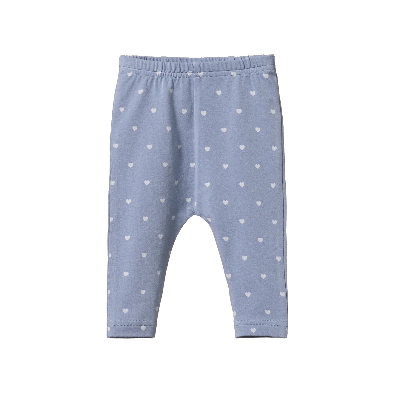Nature Baby Leggings Heart Bluebelle Print