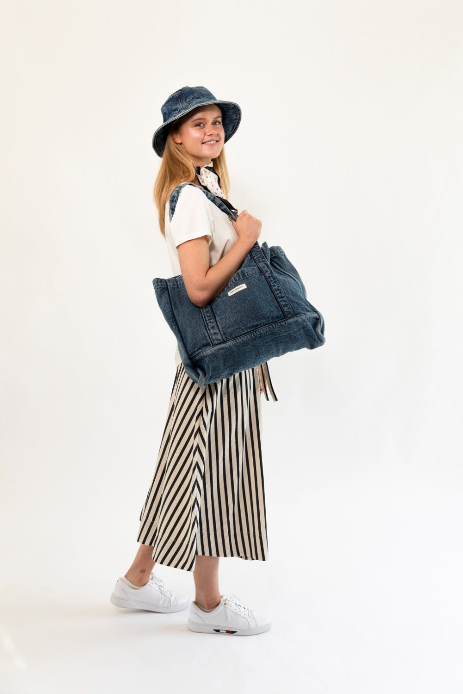 Lollys Laundry WillowLL Bucket Hat Denim