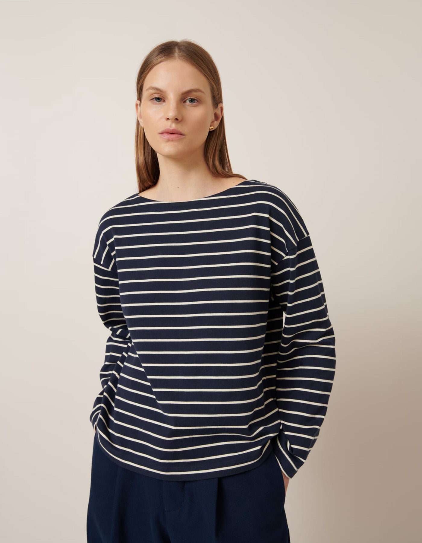 kowtow Leo Top Sailor Stripe