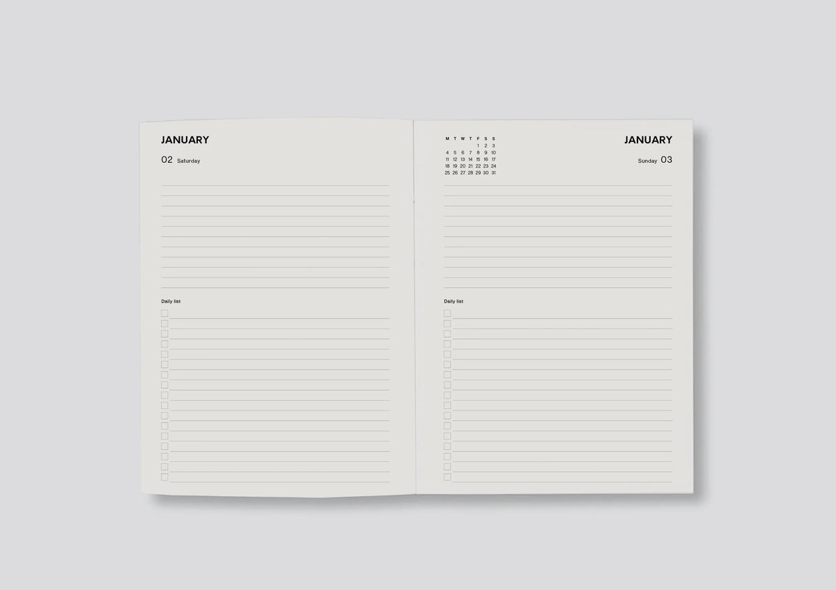 Lettuce 2027 Daily Diary | Red Bloom