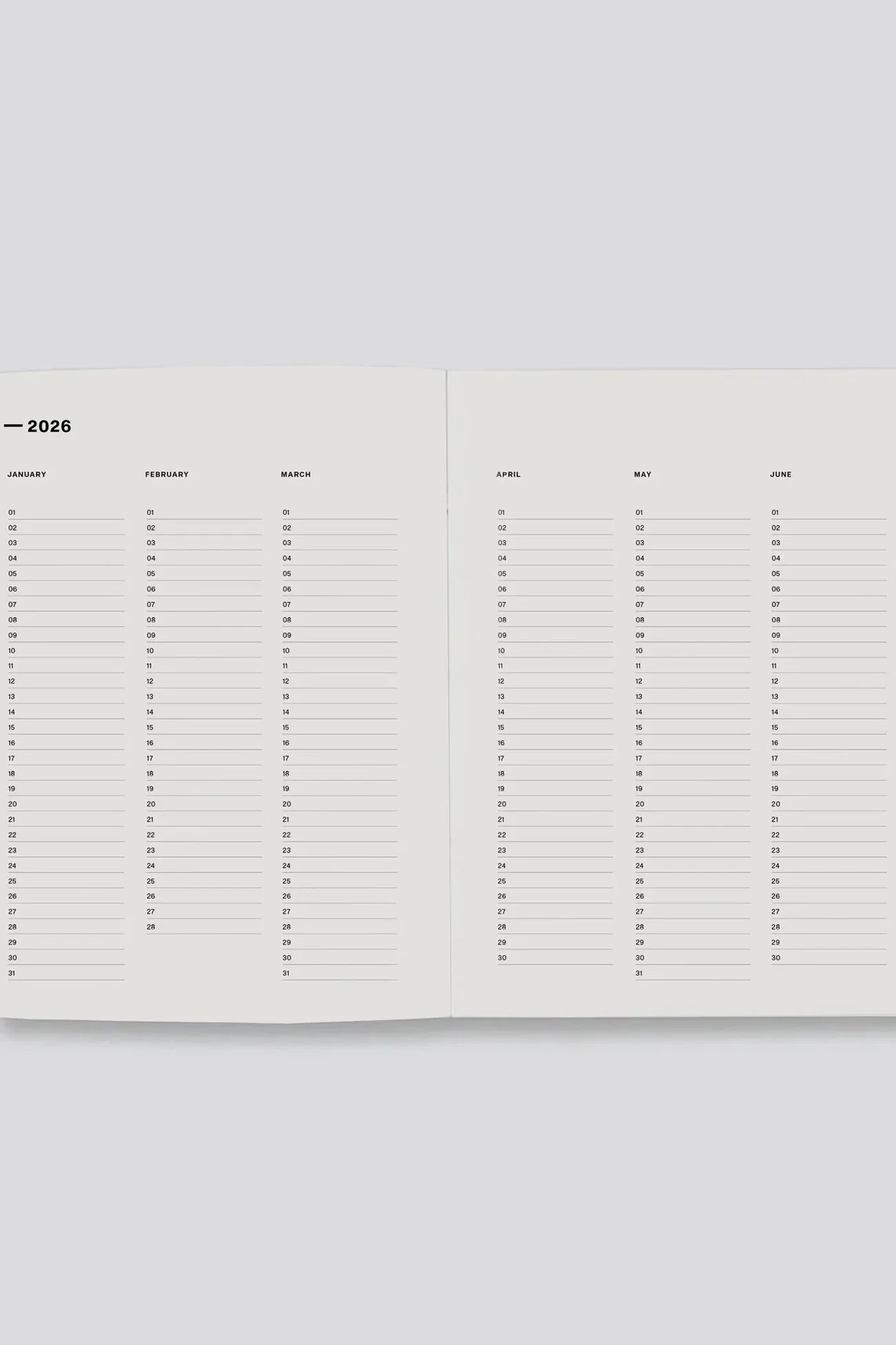 Lettuce | Weekly Diary 2026 | Midnight