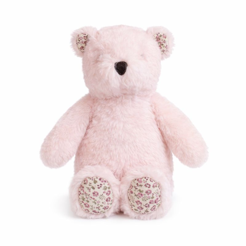 Lily & George Littlefoot Bear - Sweet Pink/Floral