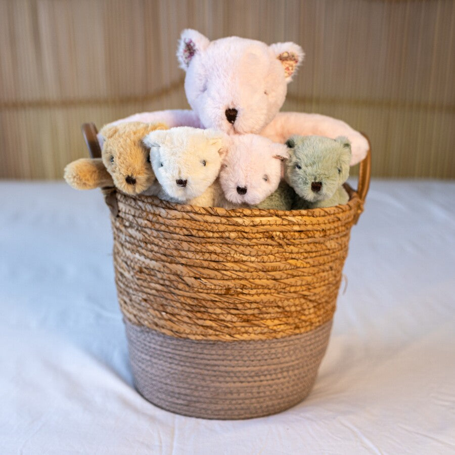 Lily & George Littlefoot Bear - Sweet Pink/Floral