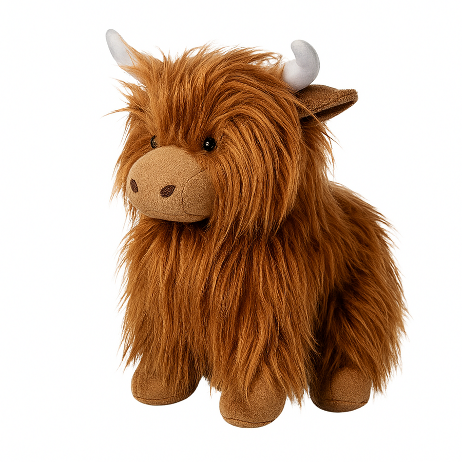 Lily & George Mac the Highland Cow