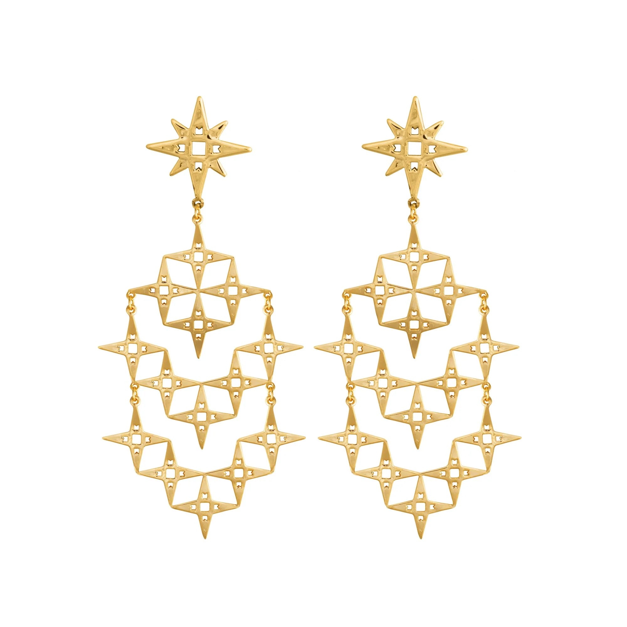 Lindi Kingi Stardust Earrings | Gold