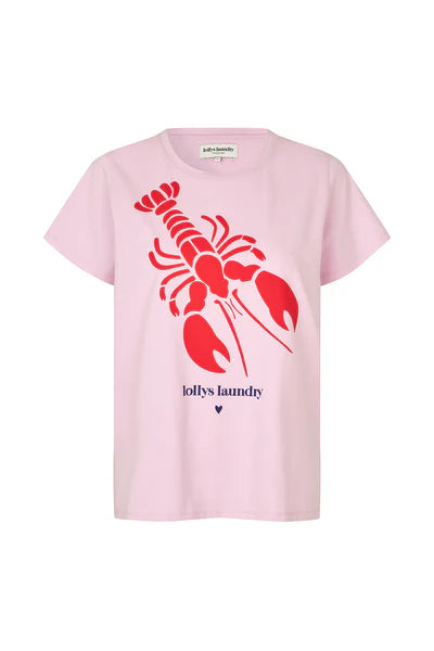Lollys Laundry Roma Lobster Tee SS Red