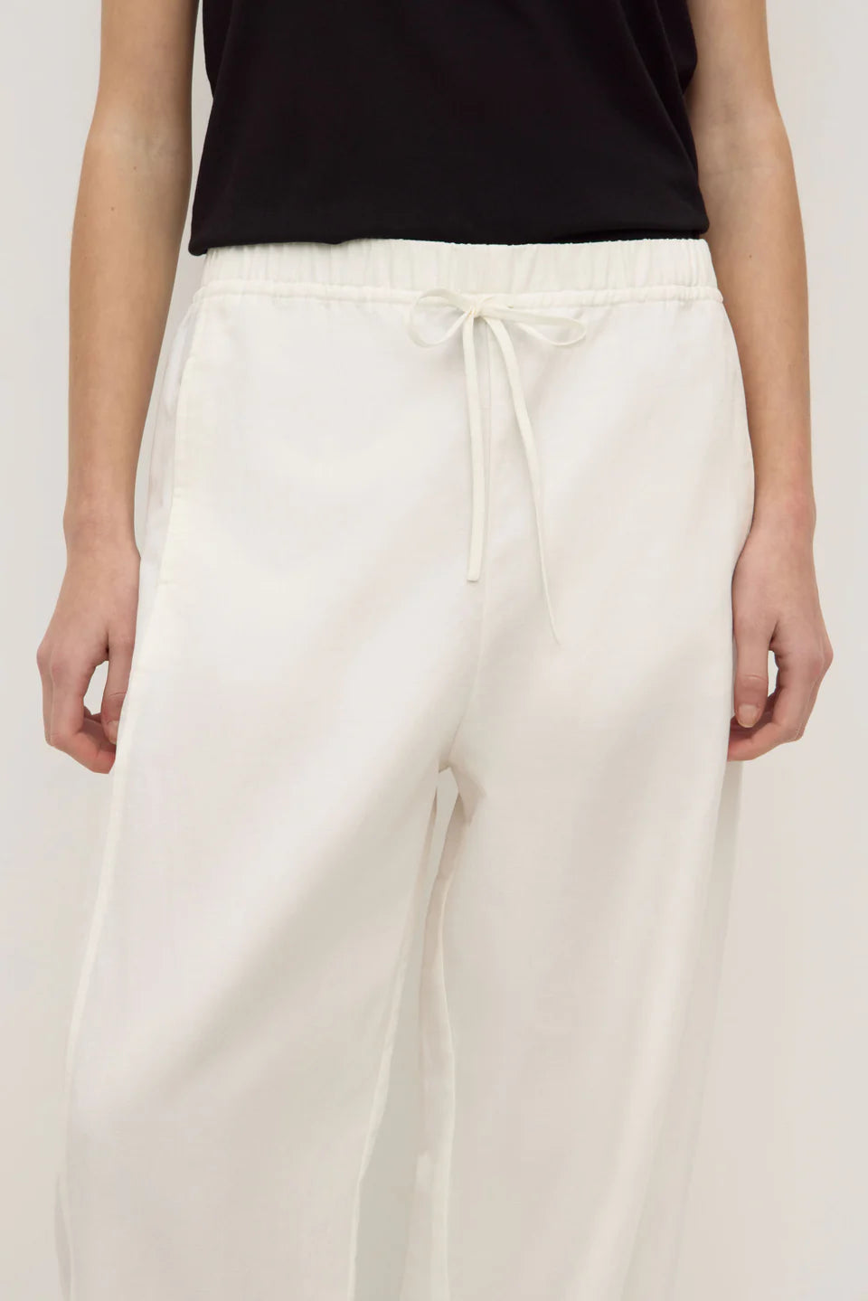 Assembly Label Loxley Cotton Blend Pant White