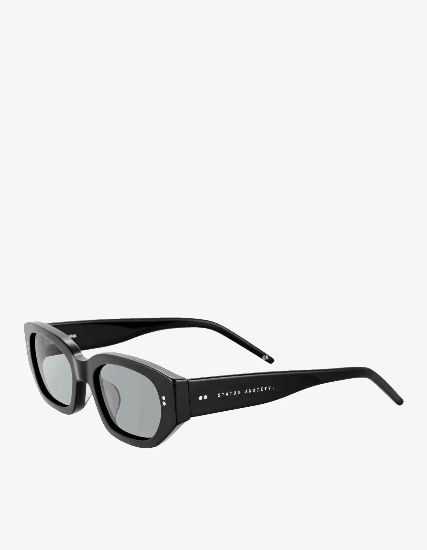 Status Anxiety Luna Black Sunglasses