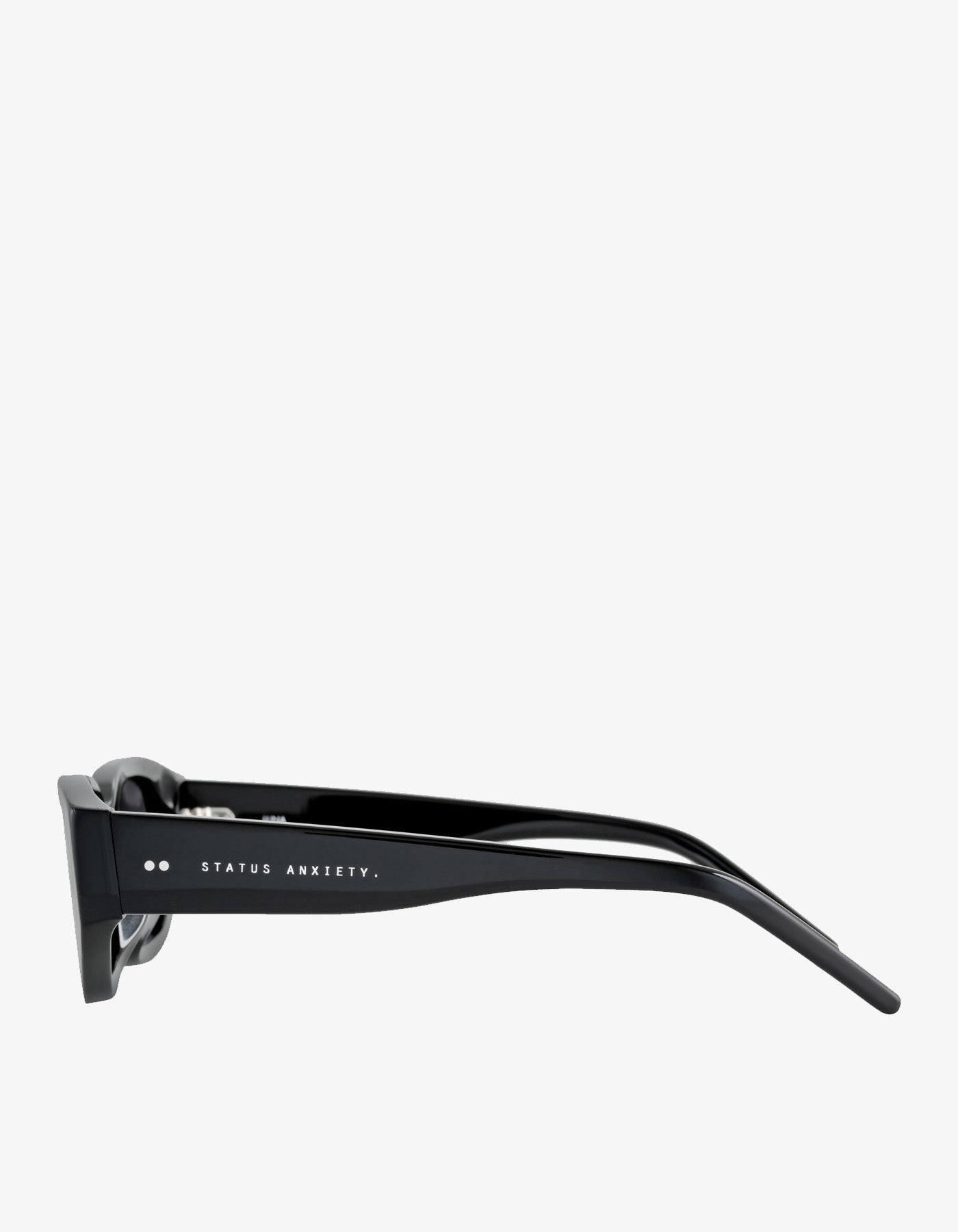 Status Anxiety Luna Black Sunglasses