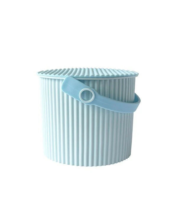 Hachiman Omnioutil Macaron Bucket with Lid - Soda (4 Ltr)