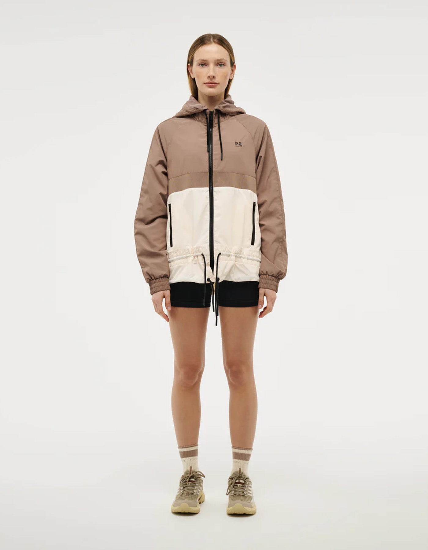 PE Nation Man Down Jacket Taupe