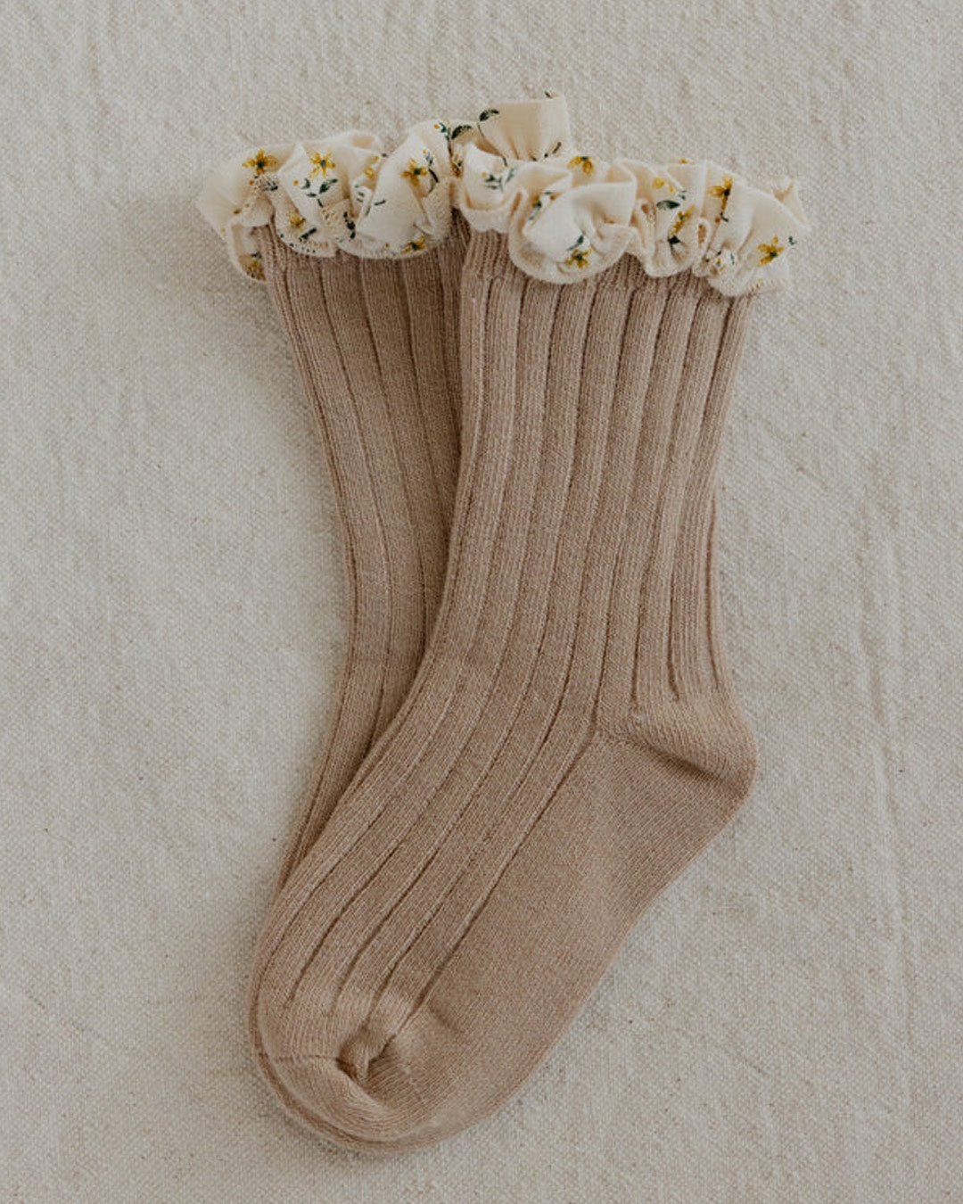 Valencia Frilly Socks Marigold