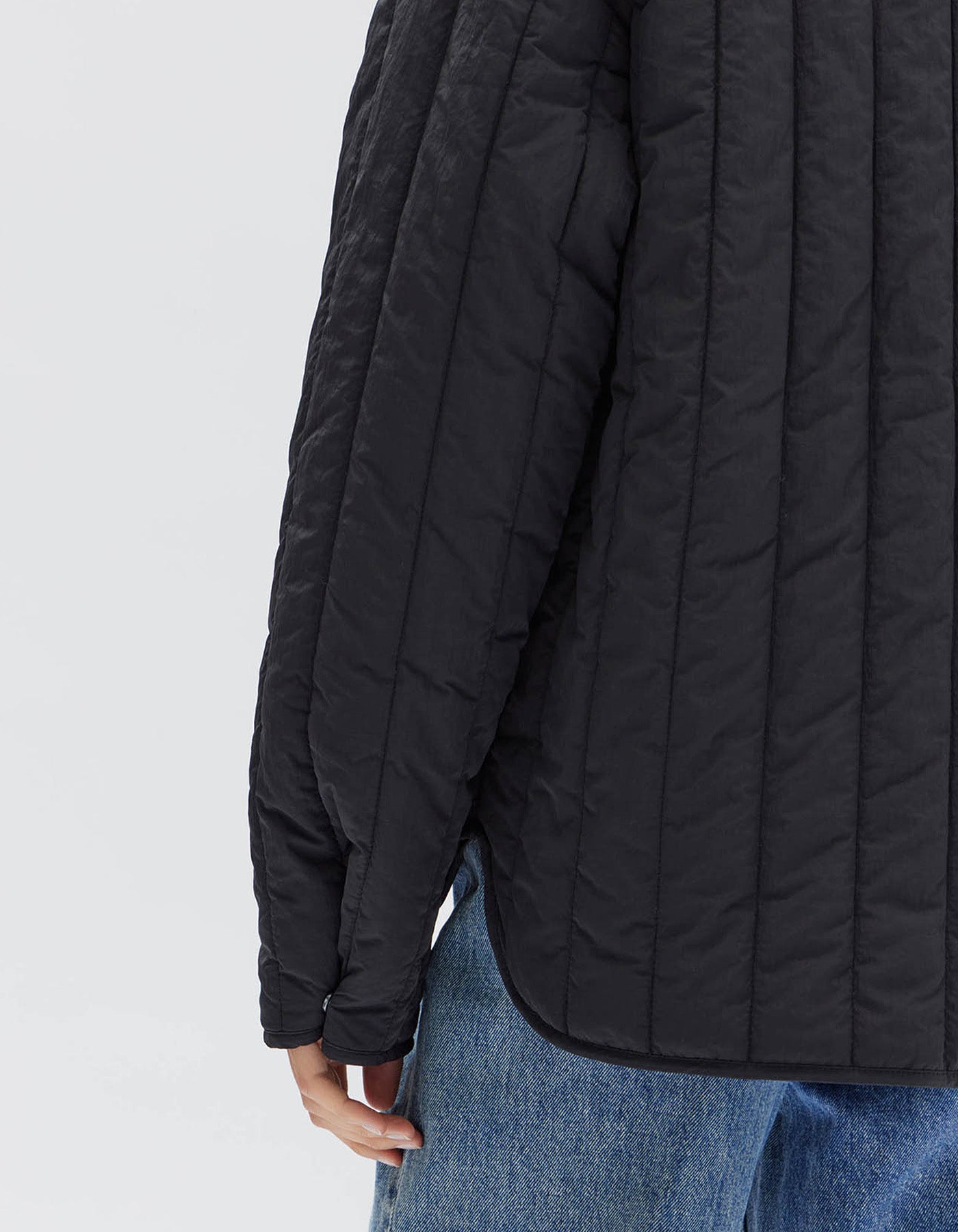 Assembly Label Marlowe Quilted Jacket Black