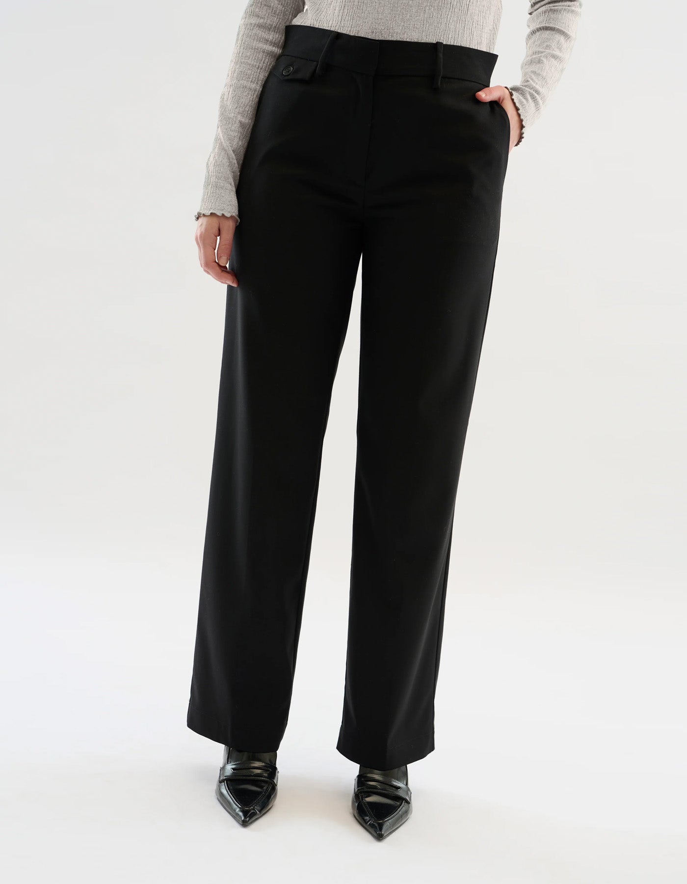 Karen By Simonsen Milan Solid Pants Black